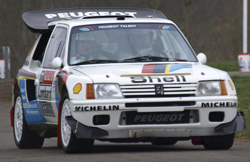 Peugeot 205 Turbo 16 Group B tubular chassis