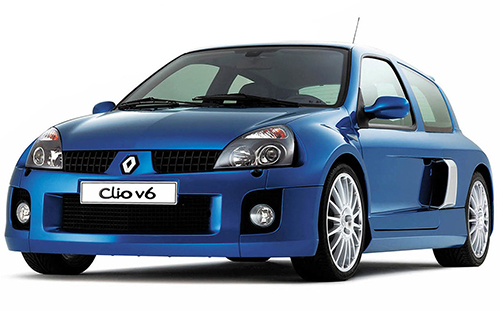 Renault Clio V6 Mk1 and Mk2